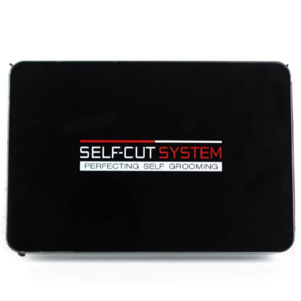 Black Lambo Self Cut System Perfecting Self Grooming 3-Way Mirror